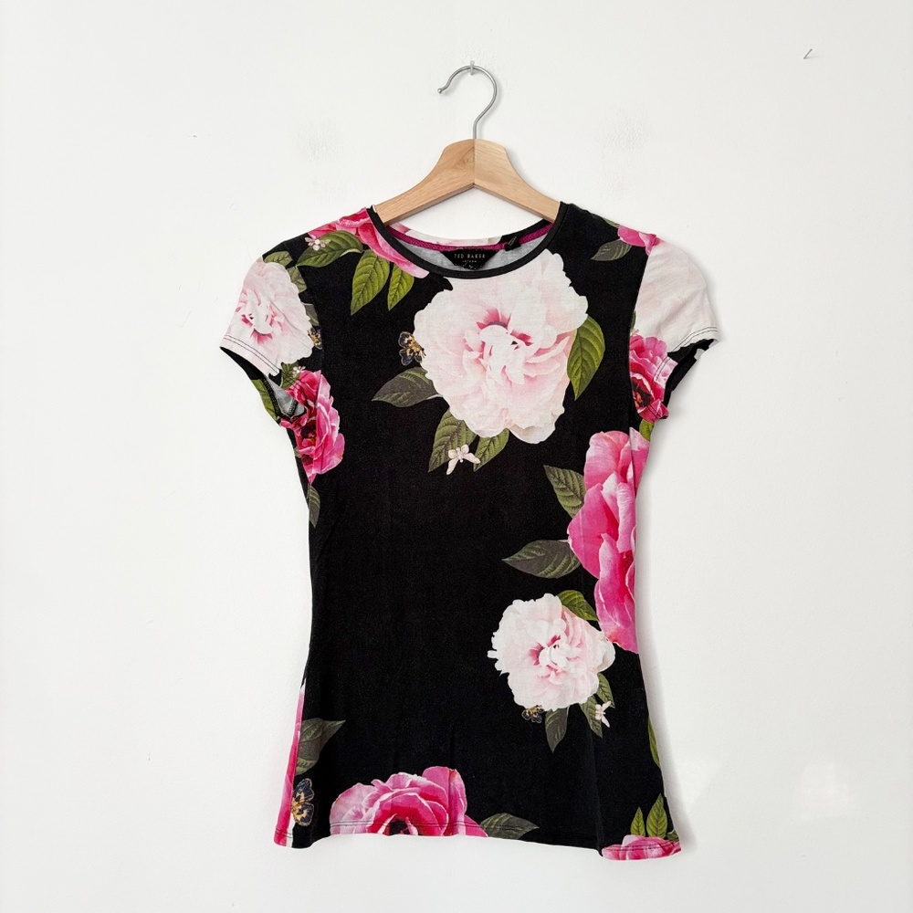 Ted baker Alanyo fitted tee - Picture 3 of 5